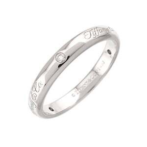 TIFFANY Silver Diamond Ring
